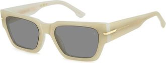 Victoria Beckham VB 7001/S YNA/IR Womens Sunglasses White Size 53