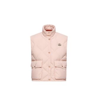 Moncler Moncler Biois Down Vest, Women, Pink, Size: 0