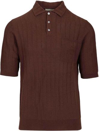 Ballantyne Cotton Knit Polo Shirt