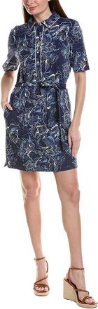 Tommy Bahama Aubrey Sapphire Sea Islandzone Shirtdress