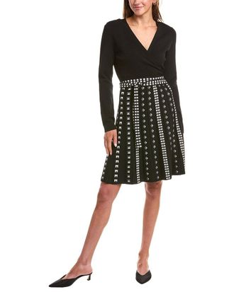 Diane Von F&uuml;rstenberg Chelsea Wool-Blend Wrap Dress