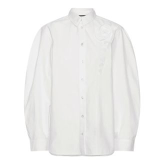 Rotate Rotate Birger Christensen, Dames, Blouses & Shirts, Wit, Maat: XS Katoen
