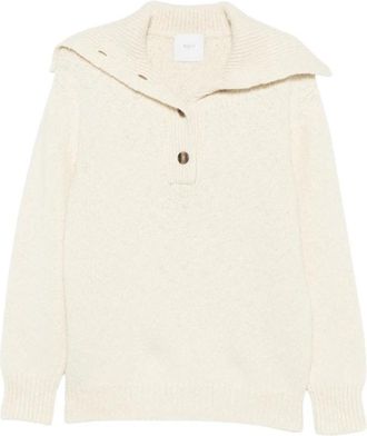 Malo Trui met ronde hals - Dames - Ronde hals truien - Beige - XS - Truien & Vesten