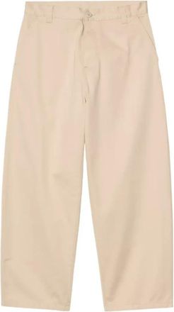 Carhartt Work in Progress Brady Pant - Heren - Wijde Broeken - Beige - M - Katoen - Broeken