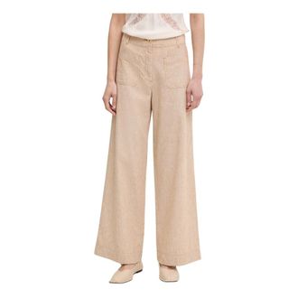 Sessun Mujer, Pantalones, Beige, Talla: L