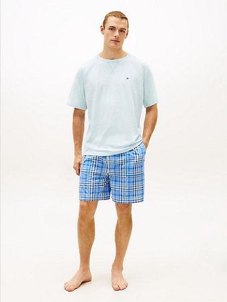 Tommy Hilfiger Essential T-Shirt And Print Shorts Pyjama Set