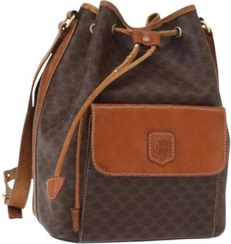 Celine Pre-owned Bucket Bags, female, Brown, Size: ONE SIZE Pre-owned Plastic Bucket Bag