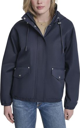 DKNY Short Rain Jacket