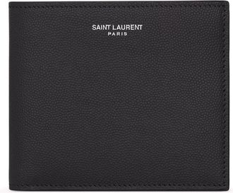 Saint Laurent PARIS EAST/WEST TEXTURED LEATHER WALLET - Saint Laurent - Man