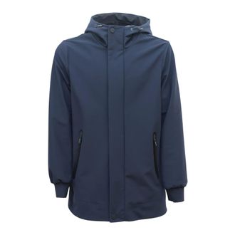H&egrave;SKIMO Jassen, Heren, Blauw, S, Polyester, Parka Tech Bondend