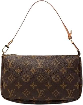 Louis Vuitton Pre-owned Shoulder Bags, female, Brown, Size: ONE SIZE Pre-owned Pochette Accessoires