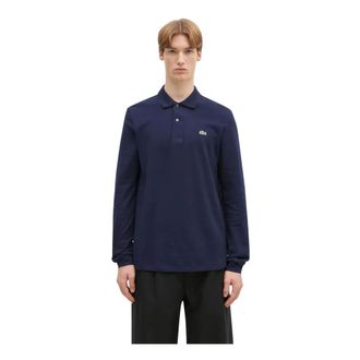Lacoste Polo de Manga Larga L.12.12 - Tops - Hombre - Azul - XL