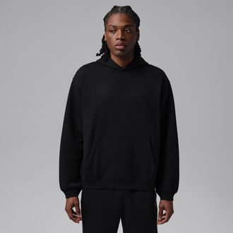 Nike Jordan Mens Jordan Sport Hoop Fleece Pullover Hoodie in Black | IM7551-010