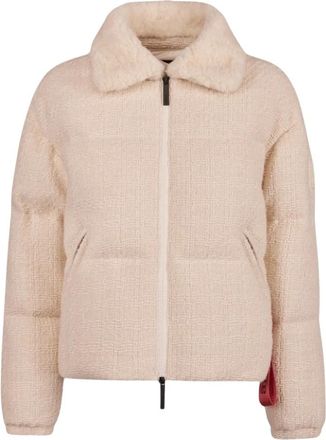 Afterlabel Vostok Jacket - Dames - Winterjassen - Beige - XS - Wol - Jassen