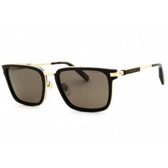 Chopard Mens Black Rectangular Sunglasses SCH375
