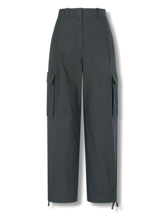 TOMBOY straight-leg cargo trousers - Grey