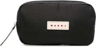 Marni Beauty Case - Heren - Toilettassen - Zwart - ONE Size - Tassen