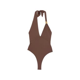 Elisabetta Franchi Mujer, Trajes de ba&ntilde;o, Marr&oacute;n, Talla: L