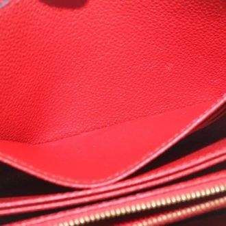 Louis Vuitton Pre-owned leren portemonnee - Dames - Vintage Accessoires - Rood - ONE Size - Leer - Vintage