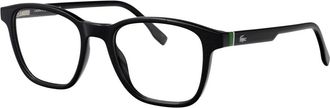 Lacoste L2949 Rechthoekig Montuur - unisex - Brillen - Zwart - 52 MM - Accessoires