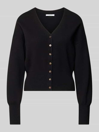 Topshop Regular Fit Cardigan mit Viskose-Anteil Modell Compact in Black, Gr&ouml;&szlig;e XS