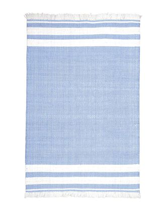LR Home Lr Home Asher Modern Striped Hand-Woven Indoor/Outdoor Area Rug