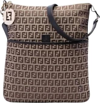 Fendi Pre-owned Tela borse-fendi - - Pre-owned - Donna - Marrone - ONE SIZE