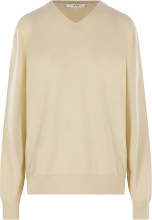 The Row V-neck sweater - Geel