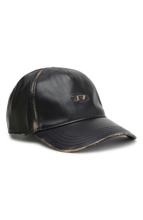 Diesel C-Seymon distressed denim cap - men - Cotton/Cotton