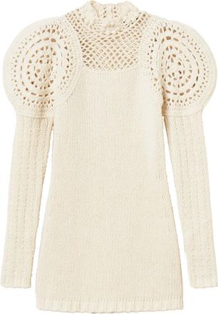 Twin-Set Abito con maniche a palloncino - Toni neutri