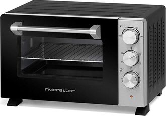 Riviera & Bar Riviera&bar - Horno Independiente 21l 1380w Negro - Qfr210