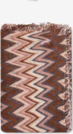 Mala Alisha Kaschmirschal mit geometrischem Muster London