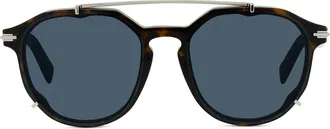 Dior Diorblacksuit Ri 20b0 Havana Sunglasses
