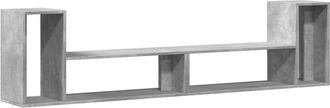 vidaXL Muebles De Tv 2 Uds Madera Ingenier&iacute;a Gris Hormig&oacute;n 100x30x50cm Vidaxl