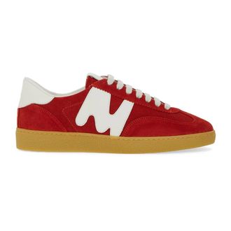 Msgm Sneakers, female, Red, Size: 10 US Retro Trainer