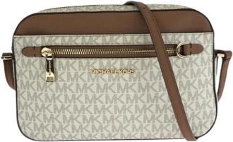 Michael Kors Borsa a spalla Pre-owned Jet Set Item in PVC - - Pre-owned - Donna - Beige - ONE SIZE