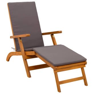vidaXL Recliner Y Tumbona Plegable 55 X 146 X 91 Cm Vidaxl