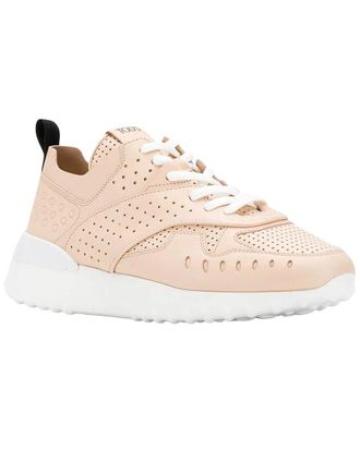 Tod's Logo Leather Sneaker