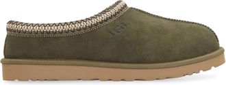 UGG Mens Sabot Tasman Baxter Green Leather Slippers Flat Shoes