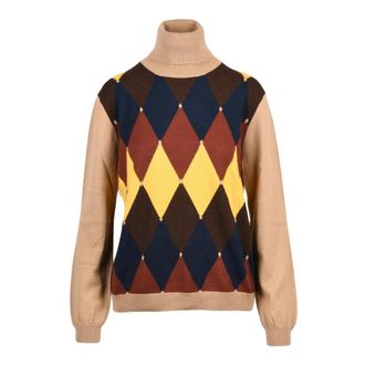 Ballantyne Dames, Truien, Veelkleurig, Maat: 2XL Kasjmier