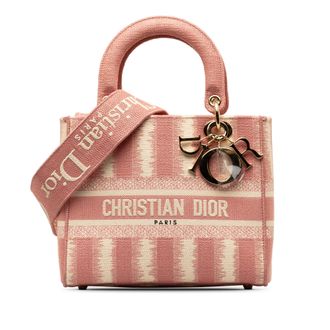 Dior Lady Dior Canvas Schoudertas