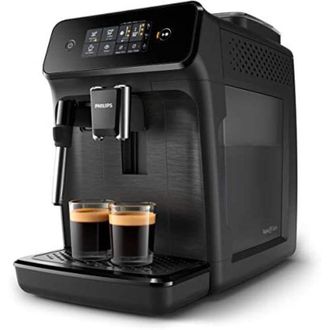 Philips Macchina da Caff&egrave; Espresso Philips Serie 1200 EP1220/00, Automatica con Macinino Integrato, Pressione di 15 Bar, Montalatte, Capacit&agrave; 1,8 L, Potenza