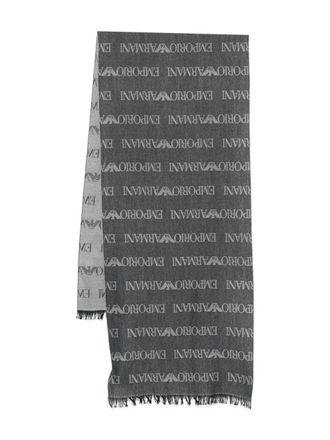 Emporio Armani Scarf Classic Wool Wool Classic Scarf