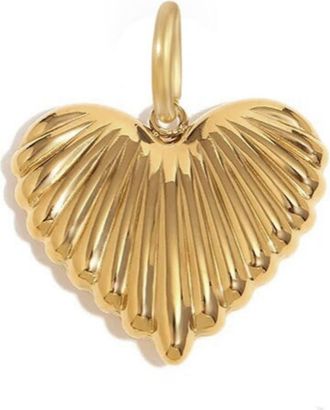 Kozakh Heart Lines Charm in Gold at Nordstrom