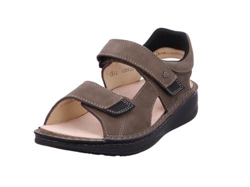 Chaussures Finn Comfort Homme Taille 43 Noir - Cuir, Motif Trous, Lacets, Occasion Très Bon état