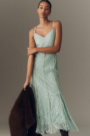 Bl^nk London Rosnella Sleeveless Sweetheart Midi Dress