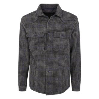 Tintoria Mattei Camisa Oversized de Franela Gruesa - Jackets - Hombre - Multicolor - XL