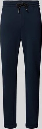 Tom Tailor Denim Tapered Chino mit Viskose-Anteil in Dunkelblau, Größe XXL