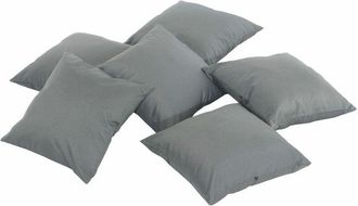 Clp Set De 6 Cojines Para Muebles Lounge Gris Hierro