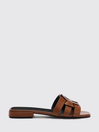 Furla Heeled Sandal Woman color Leather